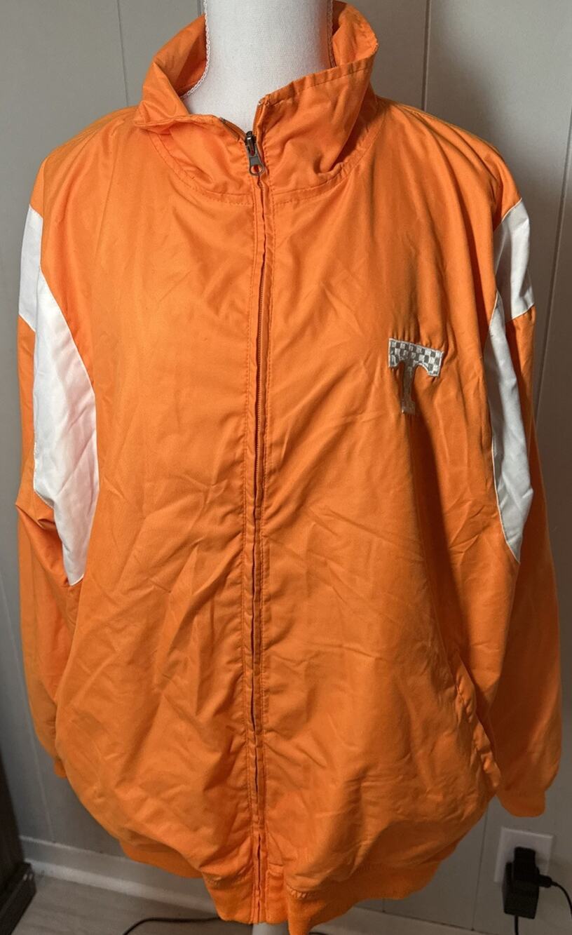 Vintage Tennessee Volunteers Windbreaker Jacket Size XL AA